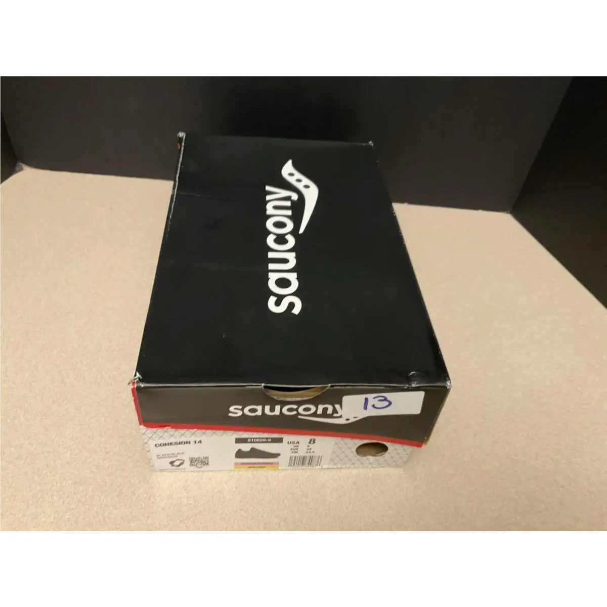 Saucony shoes - Saucony Cohesion 14 - Cohesion - Black (UPC: 194917353462) 1