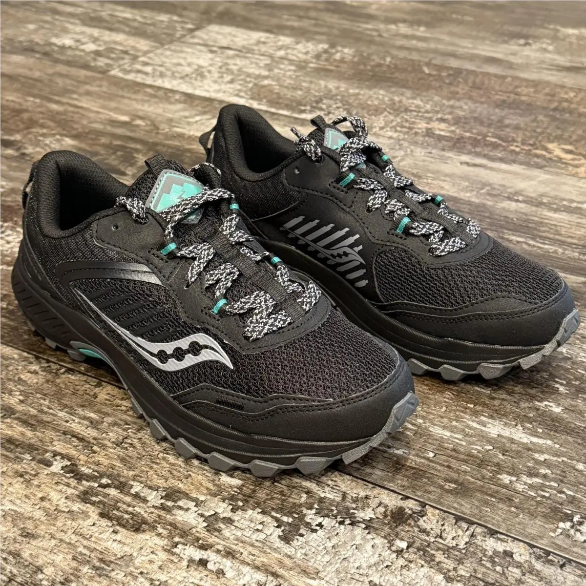 Saucony Excursion TR15 Shoes Womens Size 7W Trail Running Sneakers Hiking