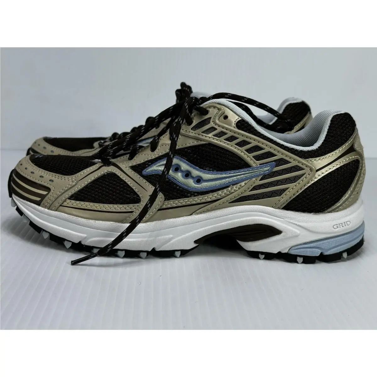 Saucony shoes - Saucony Grid Excursion - Grid Excursion - Brown Blue 3
