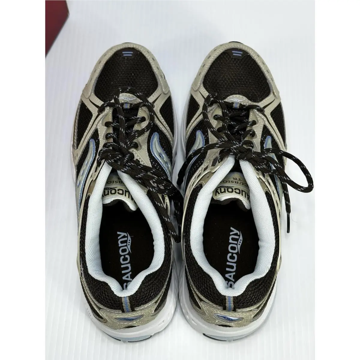 Saucony shoes - Saucony Grid Excursion - Grid Excursion - Brown Blue 5