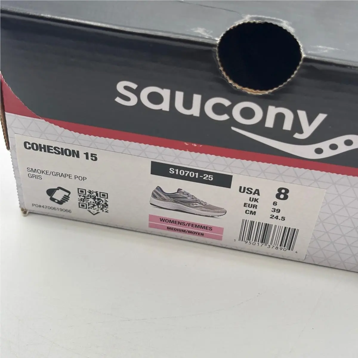 Saucony shoes - Saucony Cohesion 15 - Cohesion - Gray 5