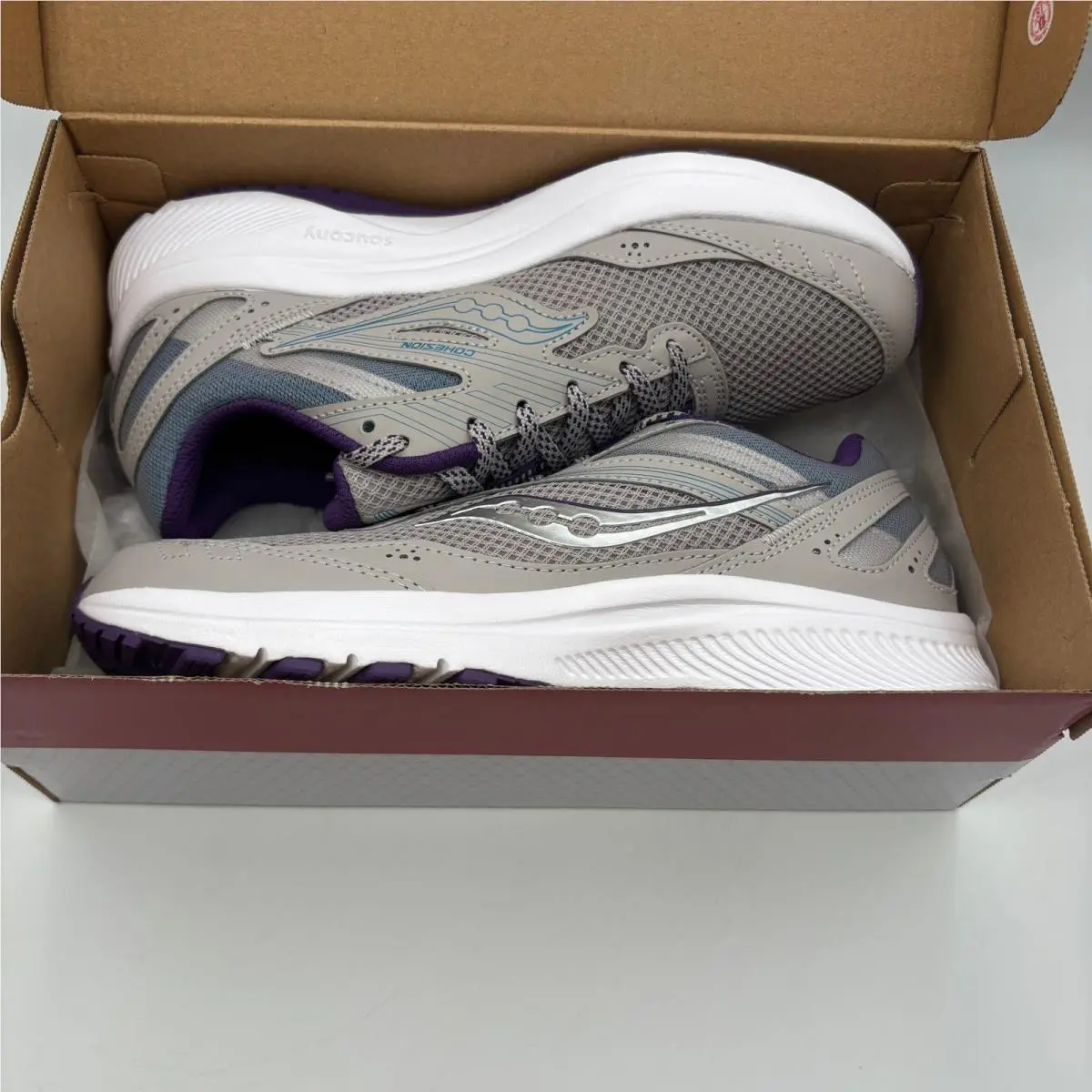Saucony shoes - Saucony Cohesion 15 - Cohesion - Gray 4