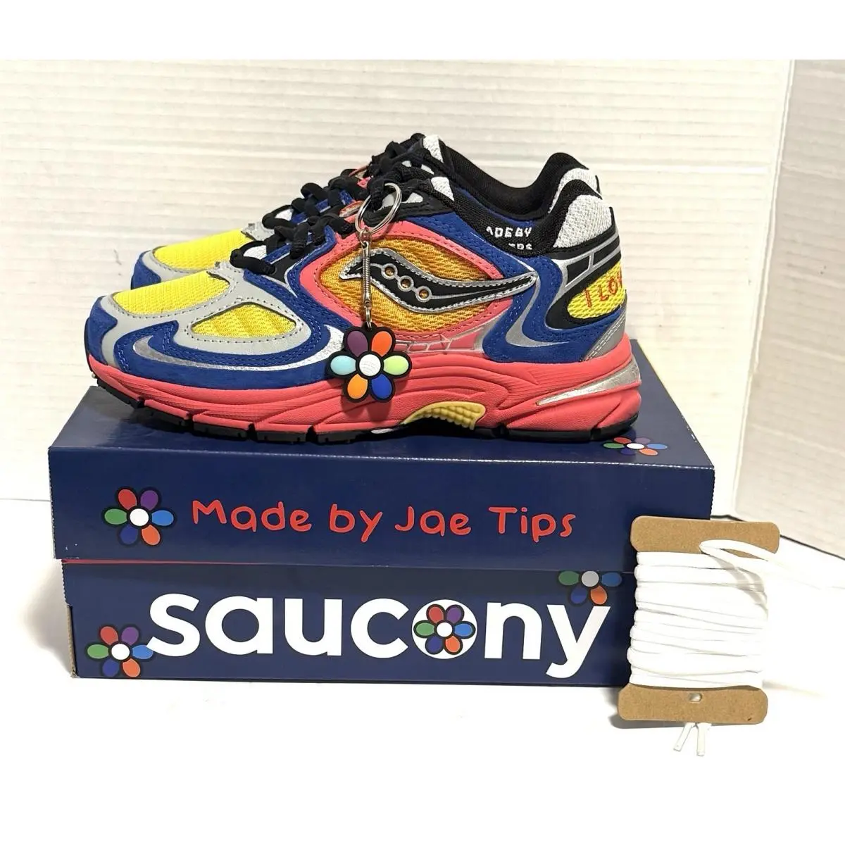 Saucony Grid Jazz 9 Jae Tips I Love You But IM Busy Womens 5.5 Mens 4