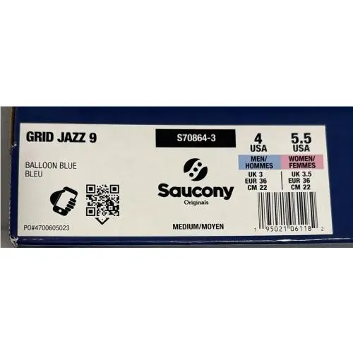 Saucony shoes - Saucony Jae Tips x Grid Jazz 9 - S70864-3 - Multicolor 11