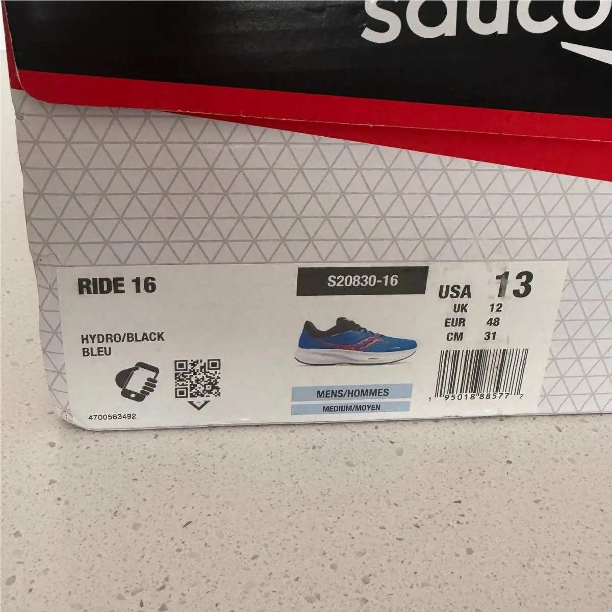 Saucony shoes - Saucony Ride 16 - Ride - Blue 6