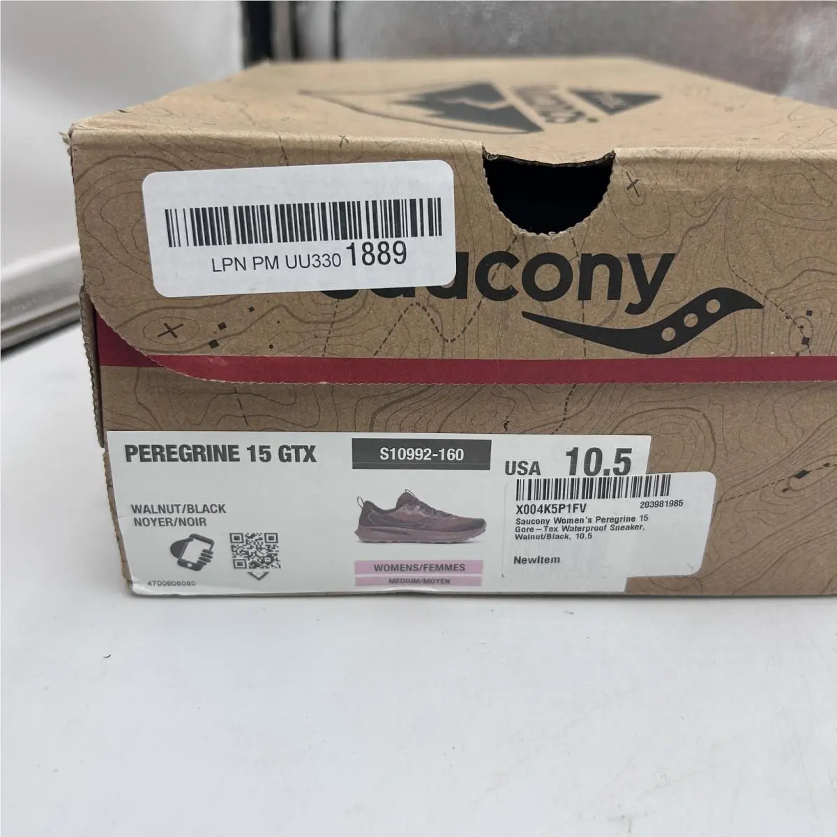Saucony shoes - Saucony Peregrine 15 GTX - Peregrine GTX - S10992-160 - Brown 5