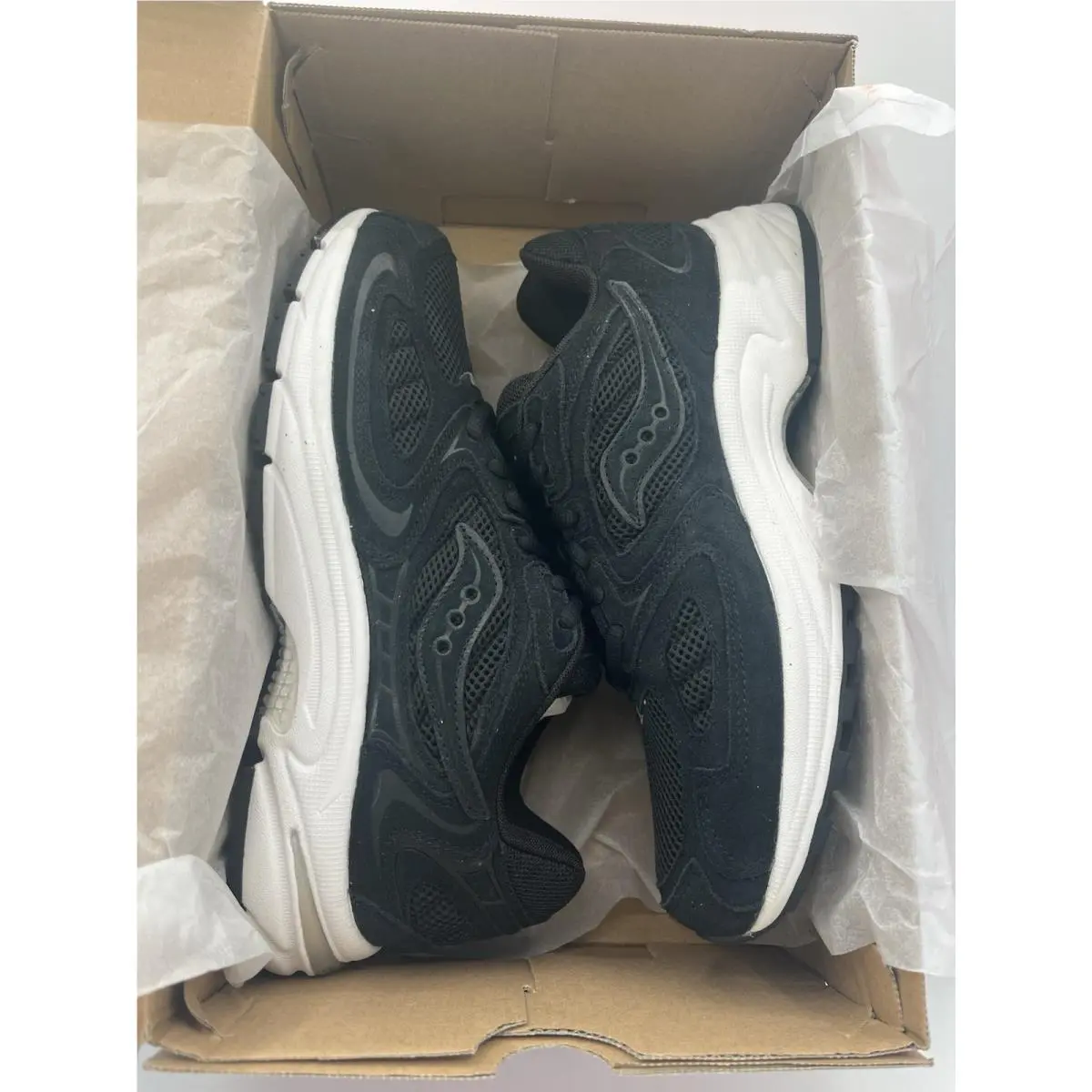 Saucony Grid Jazz 9 Sneakers Men`s Size 8 Women`s 9.5 Color Black