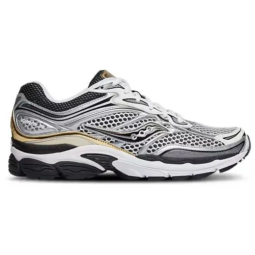 Saucony Boys Saucony Omni 9 Running Shoes Sneakers Silver/gold/white Size 5.0
