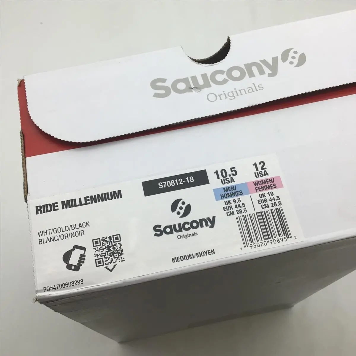 Saucony shoes - Ride Millennium - Ride Millennium - White 4
