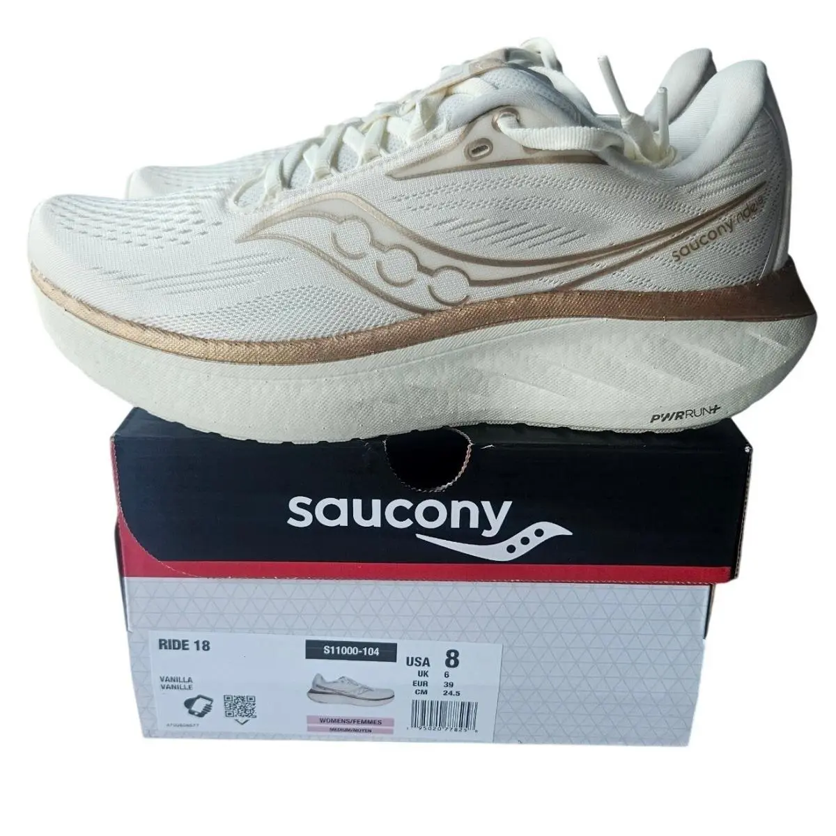 Saucony shoes - Saucony Ride 18 - Ride - Ivory 1