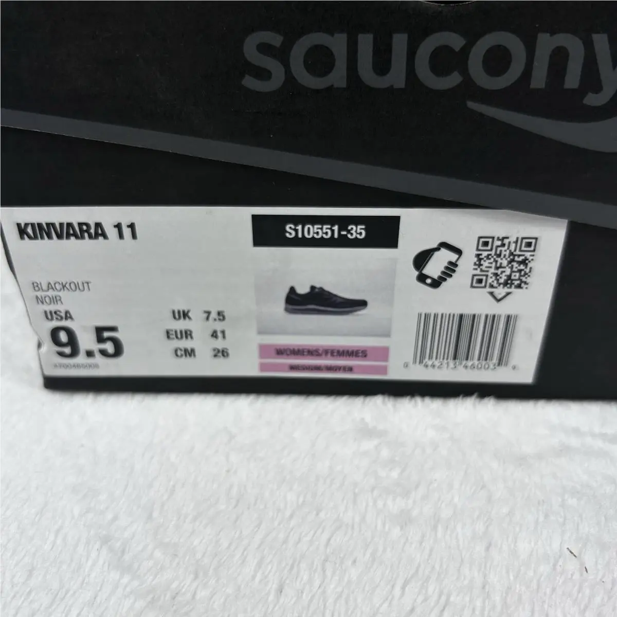 Saucony shoes - Saucony Kinvara - Kinvara - S20723-35 - Black And Gray (UPC: 0044213460039) 12