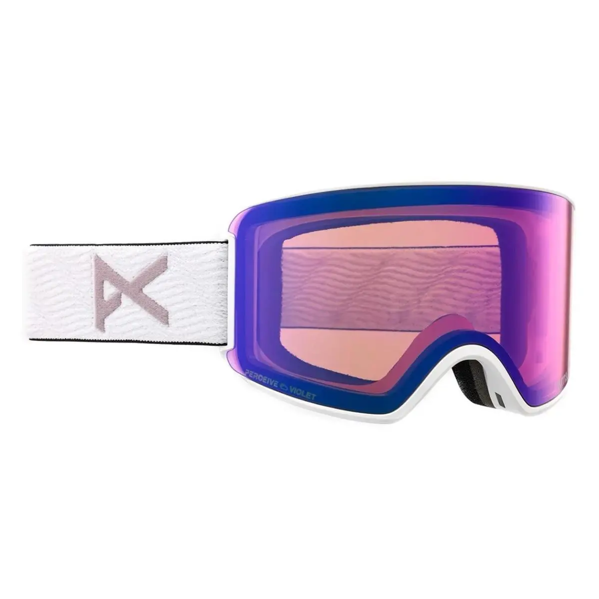 WM3 Cylindrical Mfi Goggles White Percieve Variable Violet by Anon