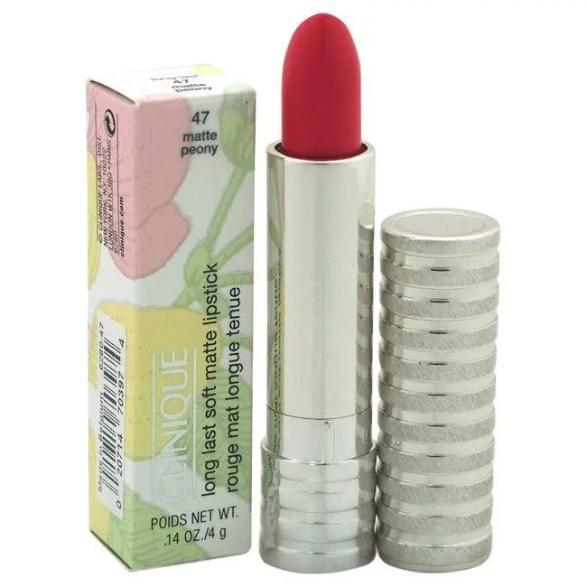 Long Last Soft Matte Lipstick Select Color 4g/.14 oz Matte Peony 47 by Clinique
