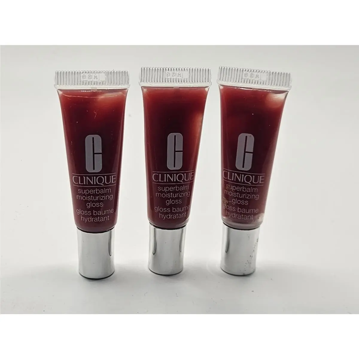 3 Clinique Superbalm Moisturizing Gloss 09 Currant 7ml