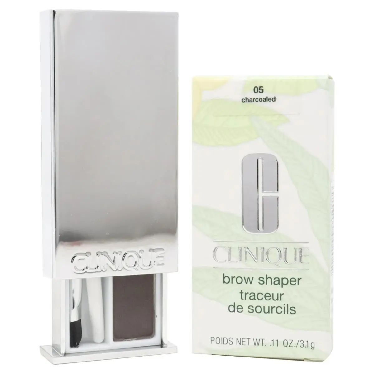Brow Shaper 05 Charcoaled Natural Definition Eyebrow Powder 0.11 fl oz by Clinique