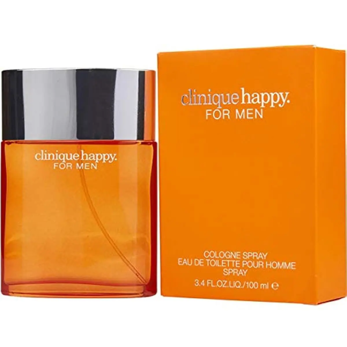 Happy For Men/clinique Cologne Spray 3.4 Oz M 20714080310 Orange