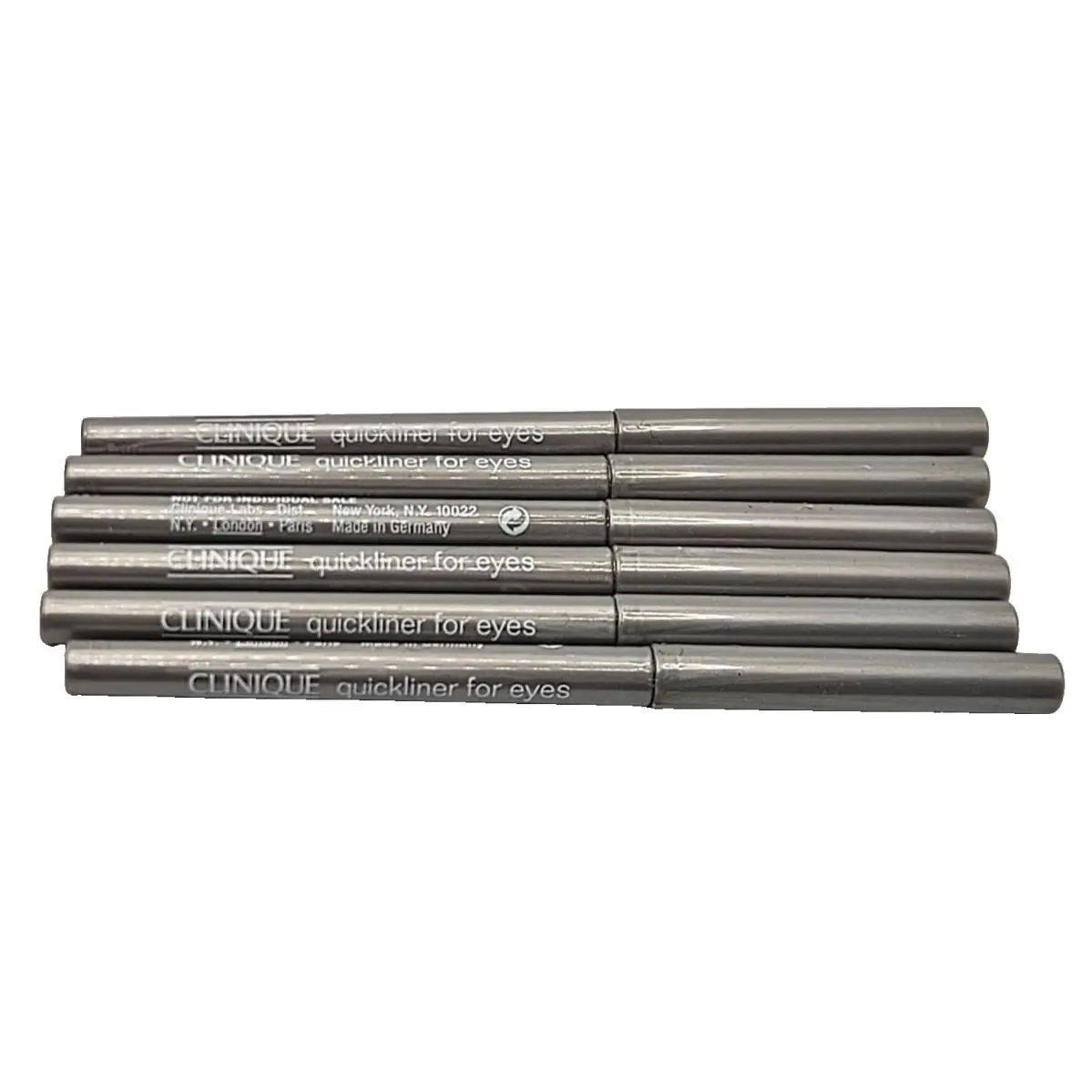 6 X  Quickliner For Eyes 10 Dark Chocolate 0.01oz 0.28g Gwp by Clinique