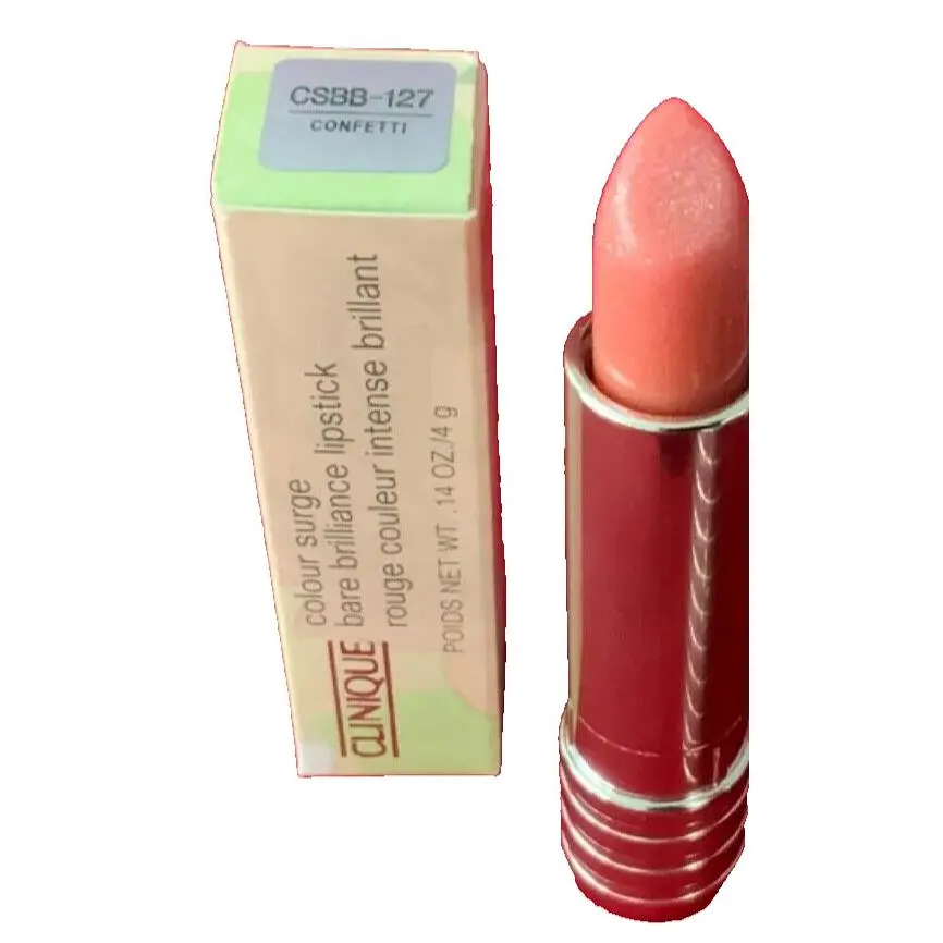 Colour Surge Bare Brilliance Lipstick Confetti CSBB-127 Full Size by Clinique