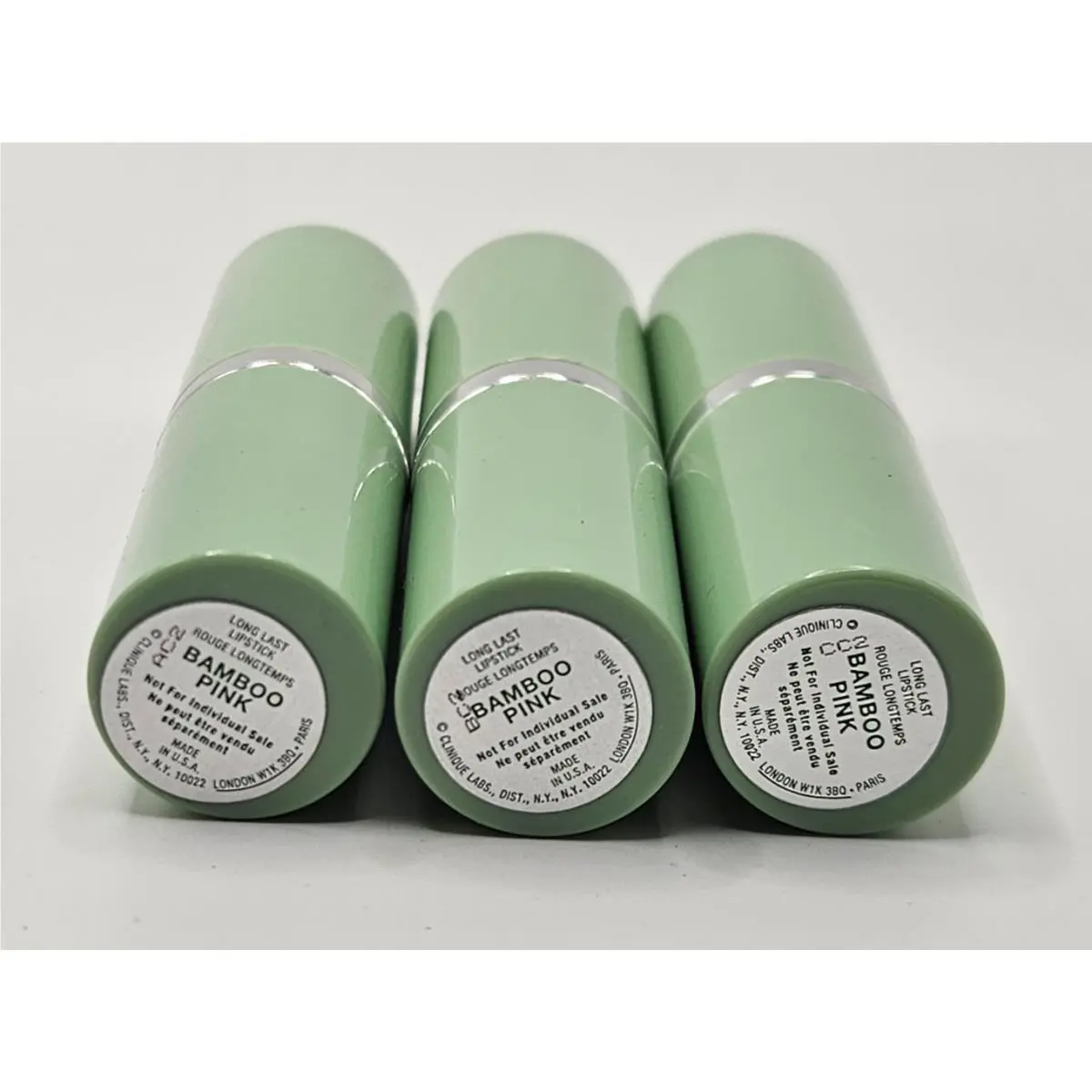 3  Different Lipstick Bamboo Pink Full Size Dwp by Clinique