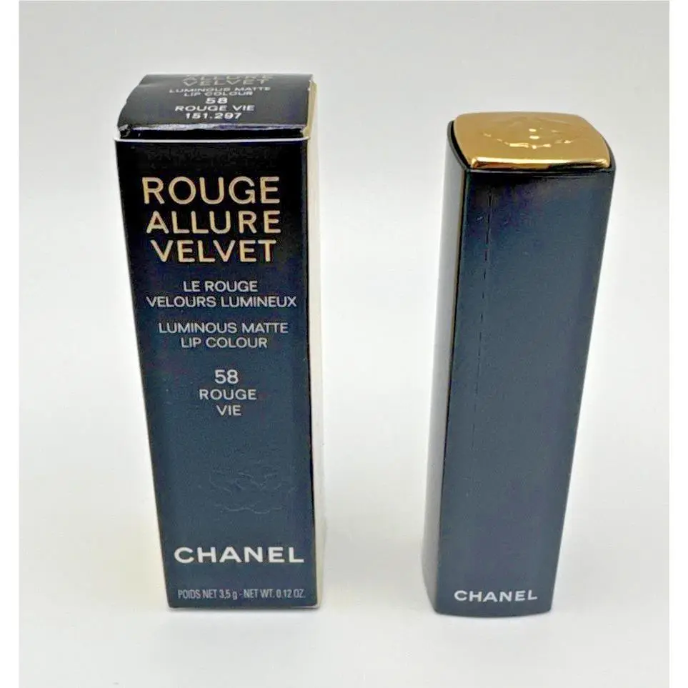 Chanel Rouge Allure Velvet Matte Lip Colour 58 Rouge Vie Le Lion De Chanel