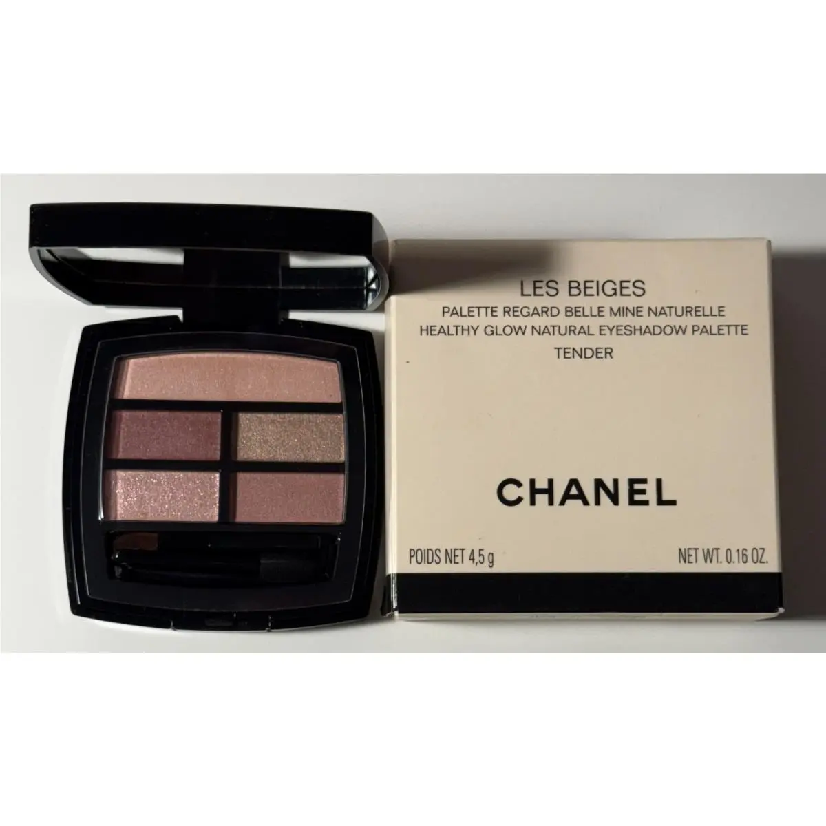 Chanel Les Beiges Healthy Glow Natural Eyeshadow Palette Tender