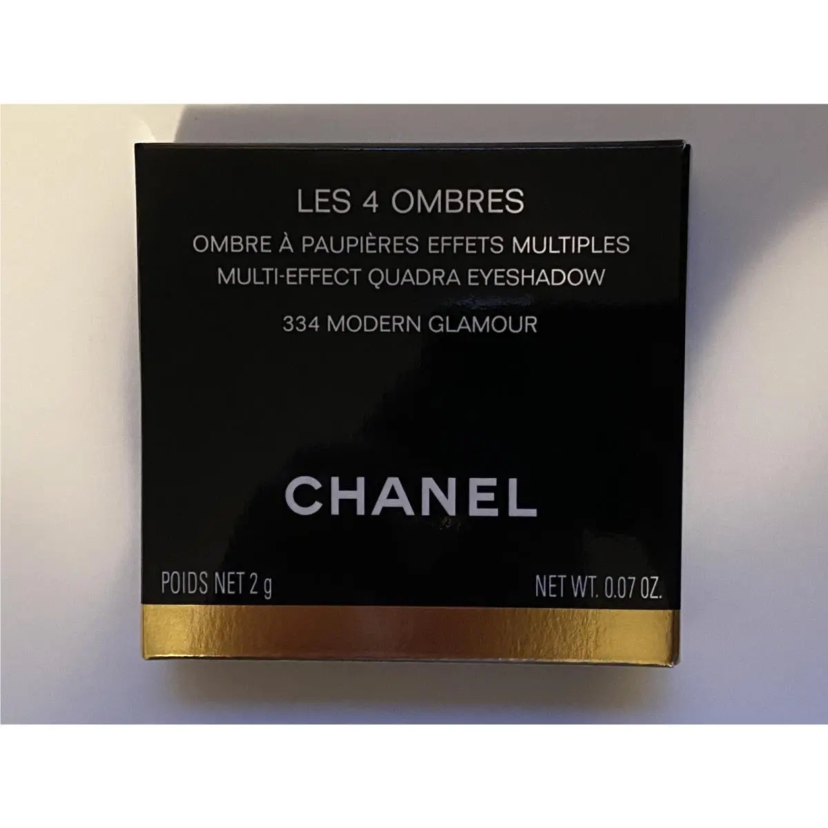 Chanel Les 4 Ombres 334 Modern Glamour Multi-effect Quadra Eyeshadow Limited