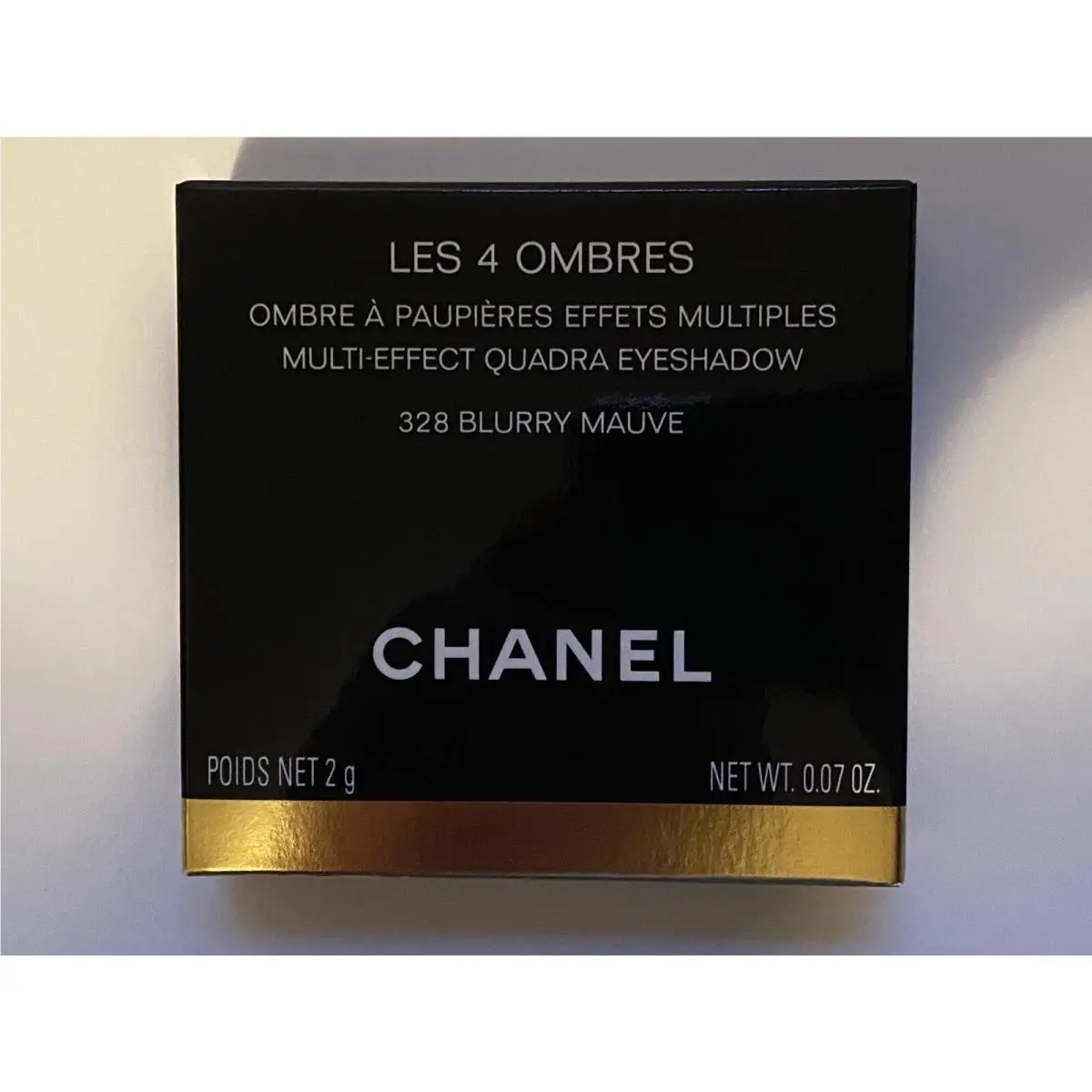 Chanel Les 4 Ombres 328 Blurry Mauve Multi-effect Quadra Eyeshadow 2026