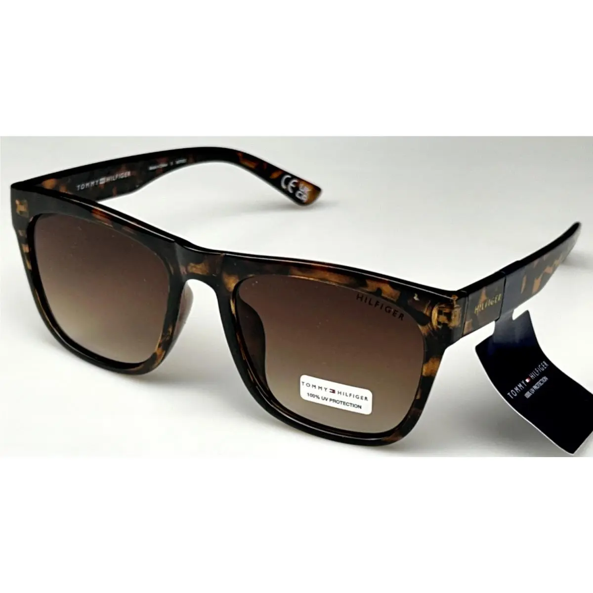 Kim WP OL450 Women`s Tortoise Frame Brown Lens Sunglasses by Tommy Hilfiger