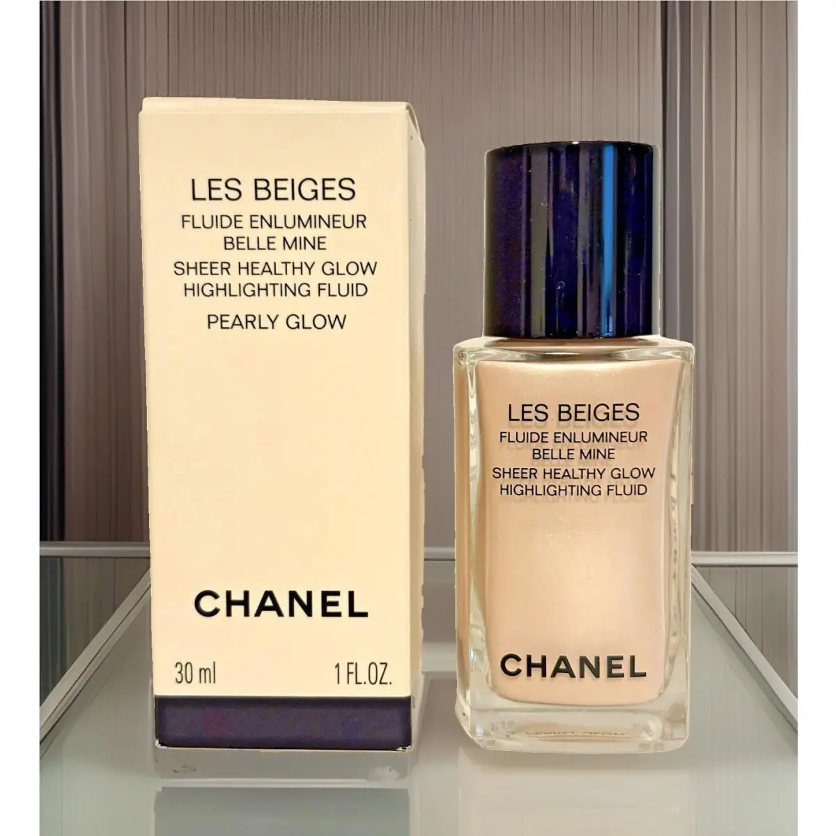 Chanel Les Beiges Sheer Healthy Glow Highlighting Fluid Pearly Glow 1 fl oz/30mL
