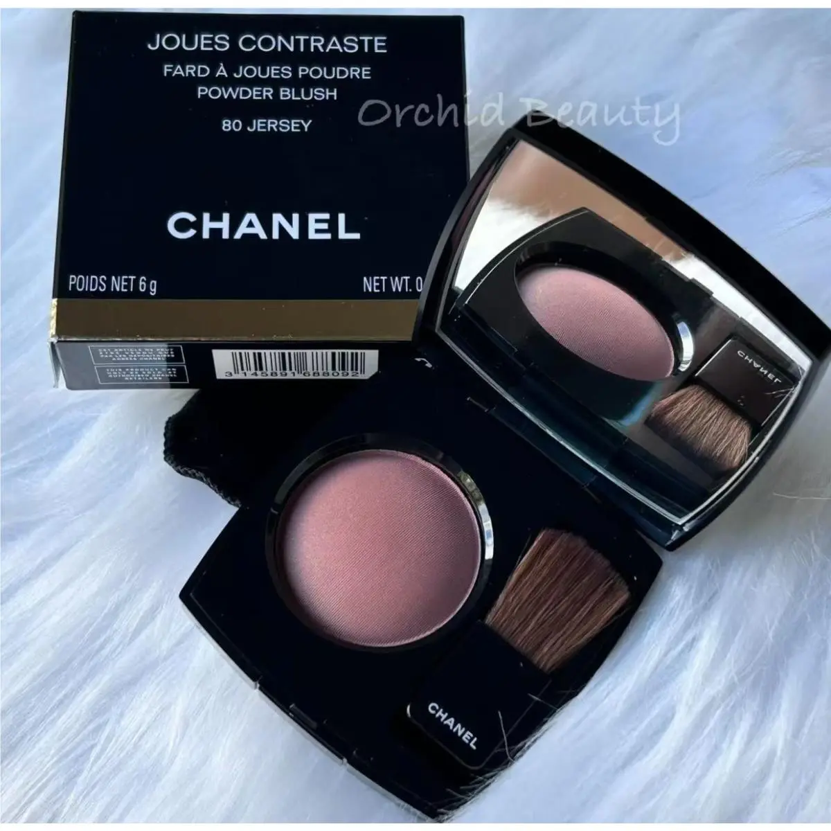 Chanel Joues Contraste Powder Blush 80 Jersey Full Size 6 g/0.21 oz
