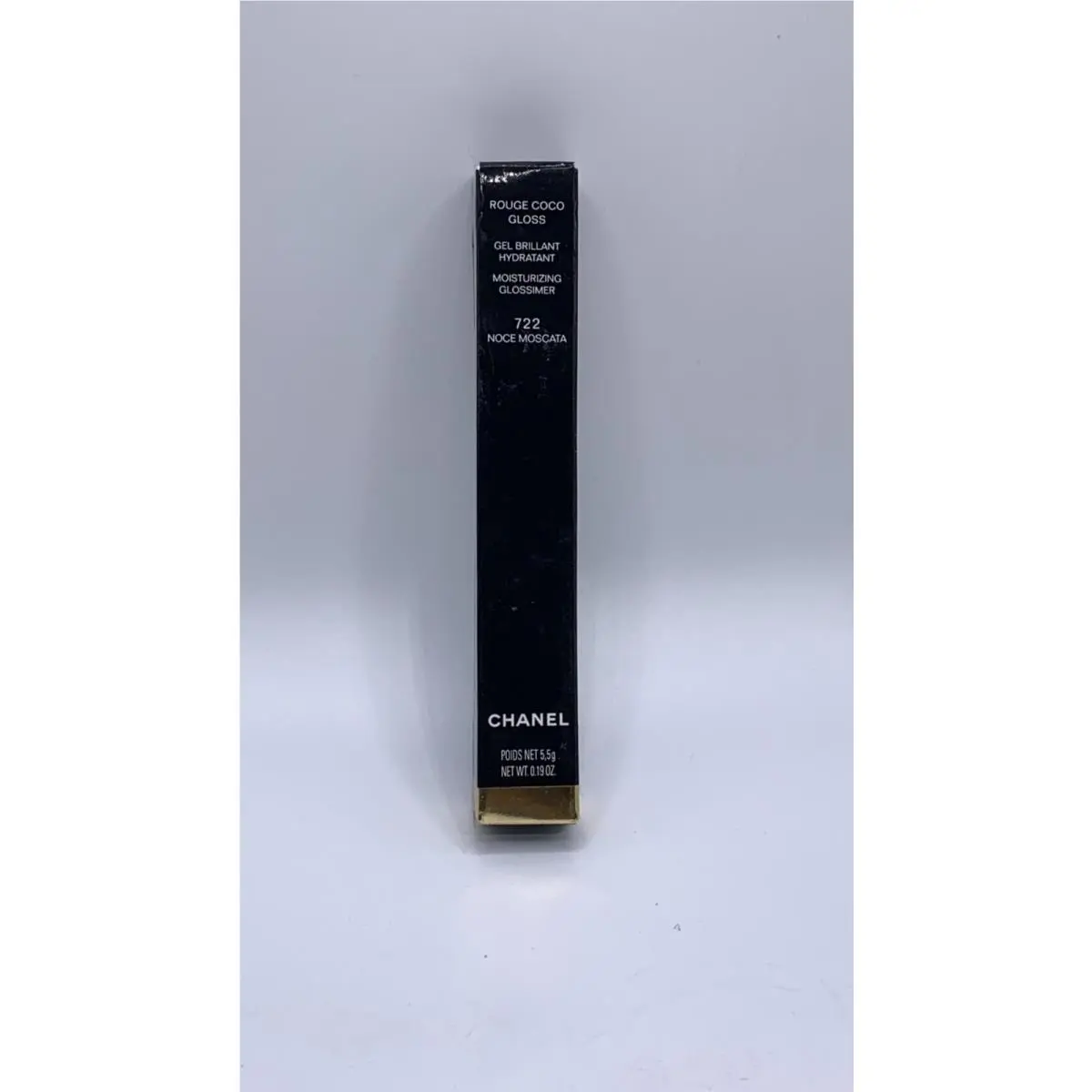 Chanel Rouge Coco Gloss Moisturizing Glossimer 722 Noce Moscata
