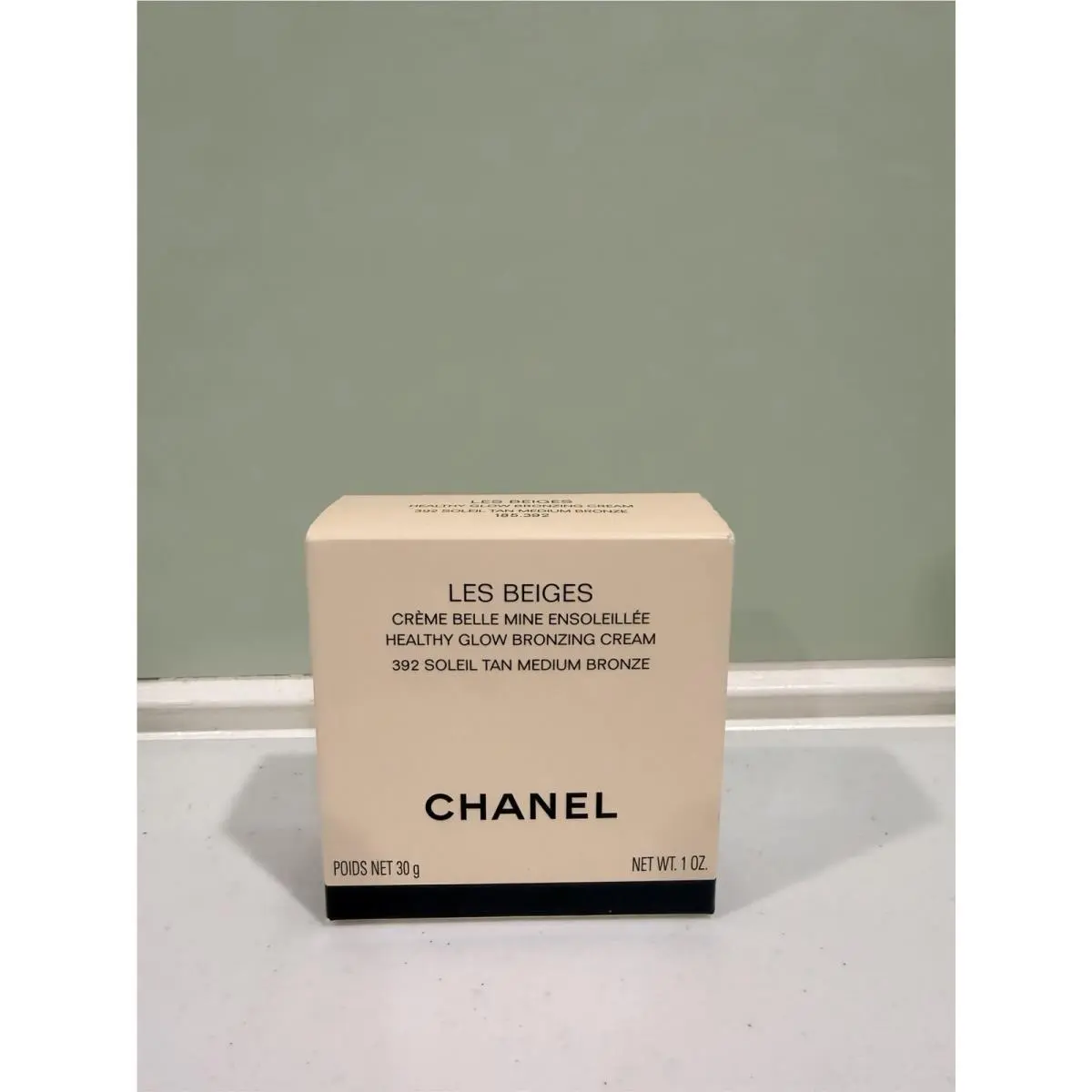 Chanel 392 Soleil Tan Medium Bronze Les Beiges Healthy Glow Bronzing Cream