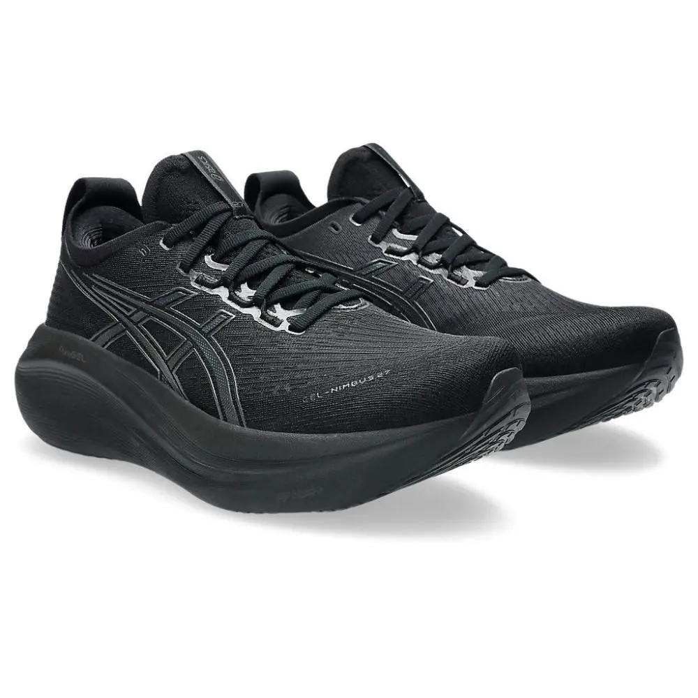 Asics Gel-nimbus 27 1011B958-001 Sneakers Mens US 9 Black Running Shoes ZOGG2879