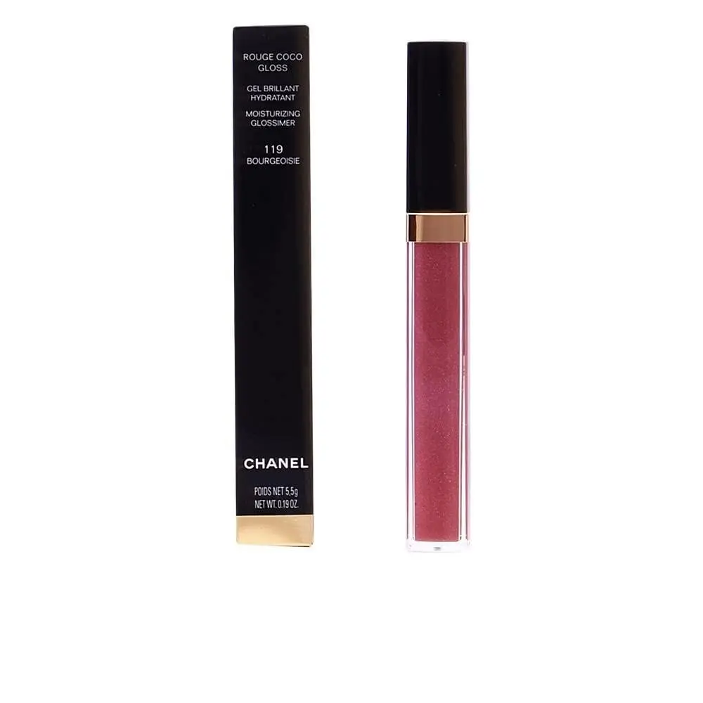 Rouge Coco Gloss Moisturizing Glossimer Bourgeoisie Lip Gloss 5.5ml by Chanel