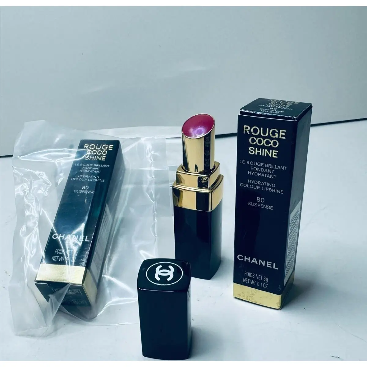 80 Suspense by Chanel Rouge Coco Shine Full S x 100 % Aut
