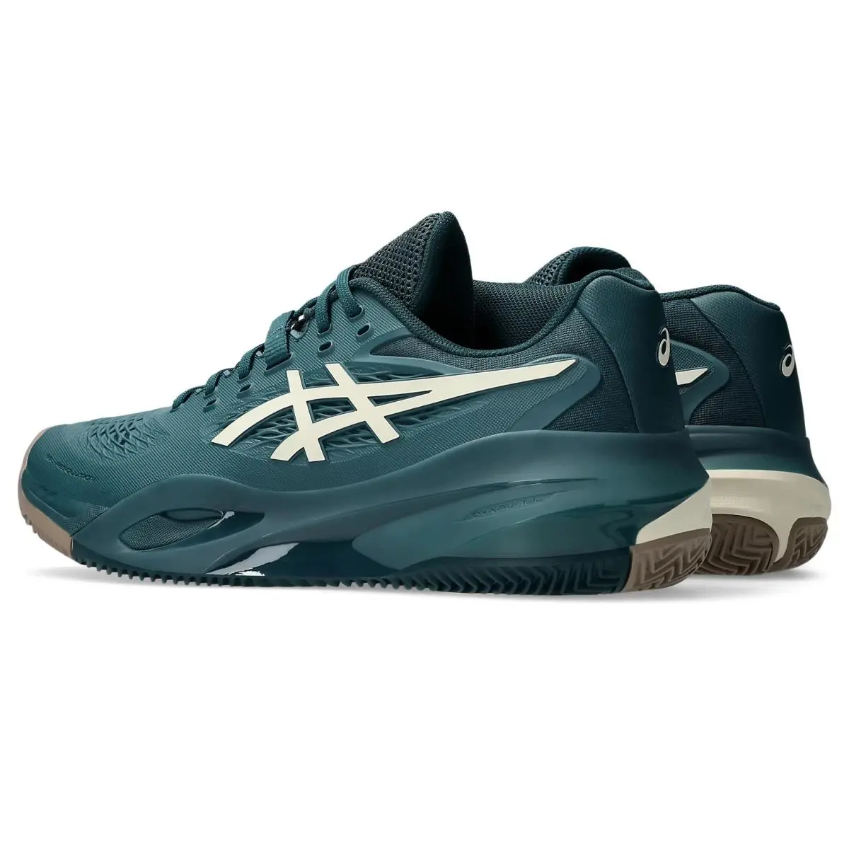 Asics shoes - Asics GEL-Resolution X Clay 1041A485-300 - 1041A485-300 - Green 3