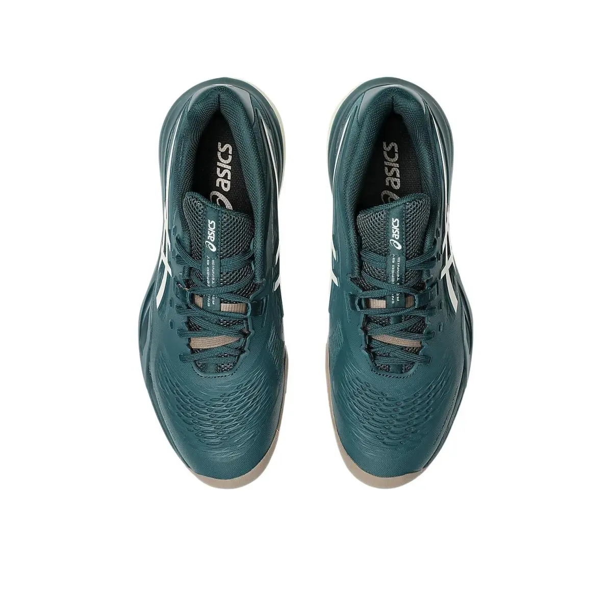 Asics shoes - Asics GEL-Resolution X Clay 1041A485-300 - 1041A485-300 - Green 5