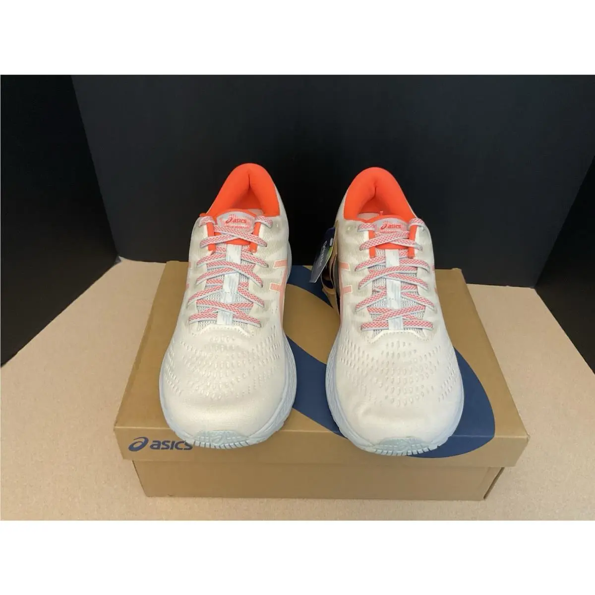 Asics shoes - ASICS GEL-Kayano - 1012B257-100 - White/Flash Coral 2