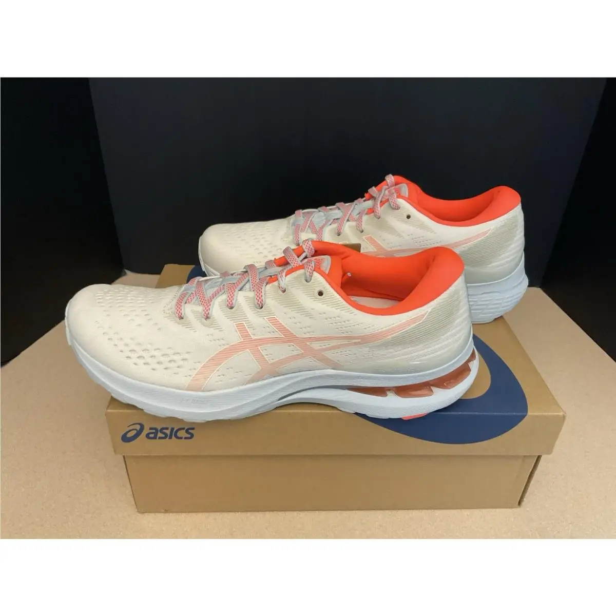 Asics shoes - ASICS GEL-Kayano - 1012B257-100 - White/Flash Coral 4