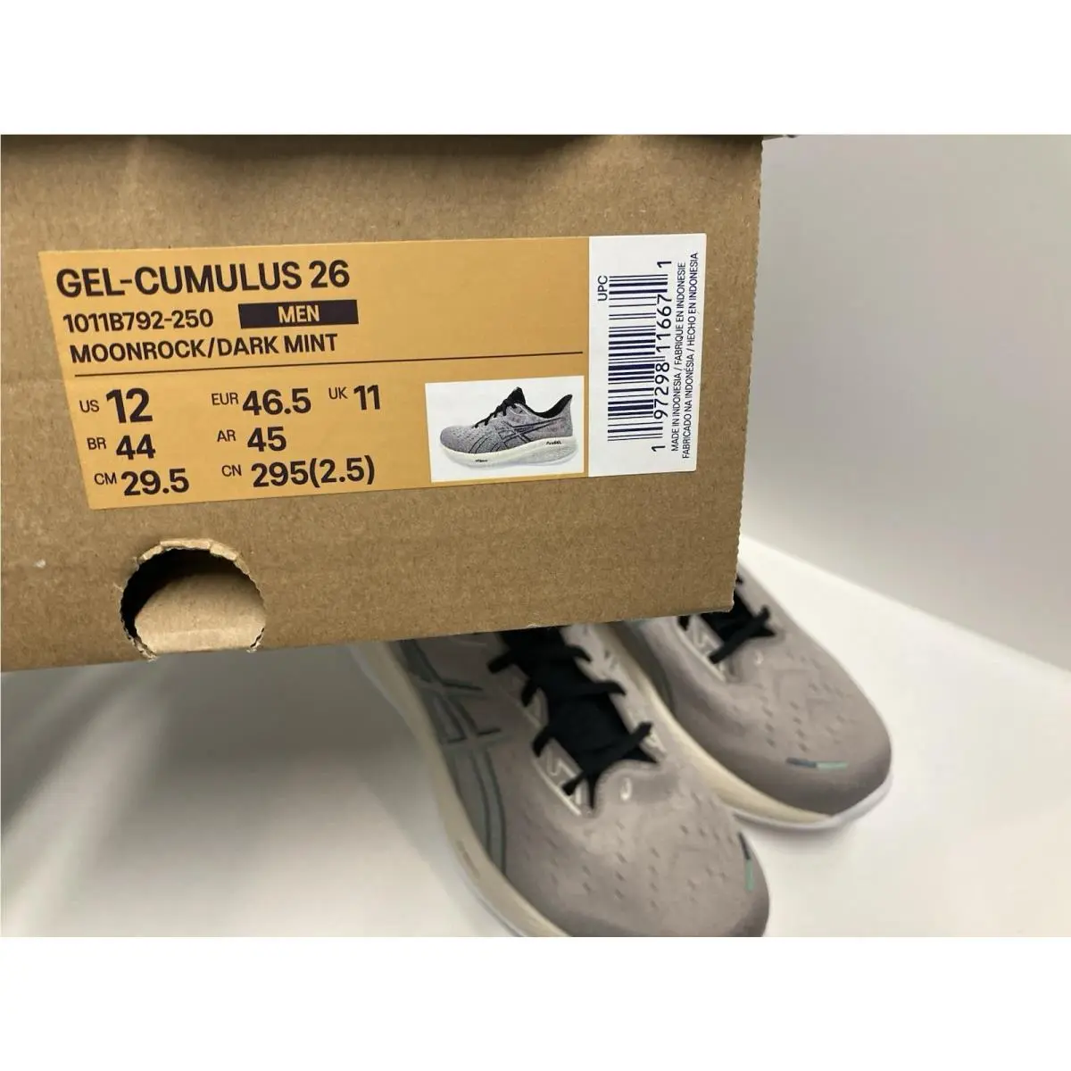 Asics shoes - ASICS Gel Cumulus 26 - Gel Cumulus - 1011B792-250 - Gray (UPC: 197298116671) 6