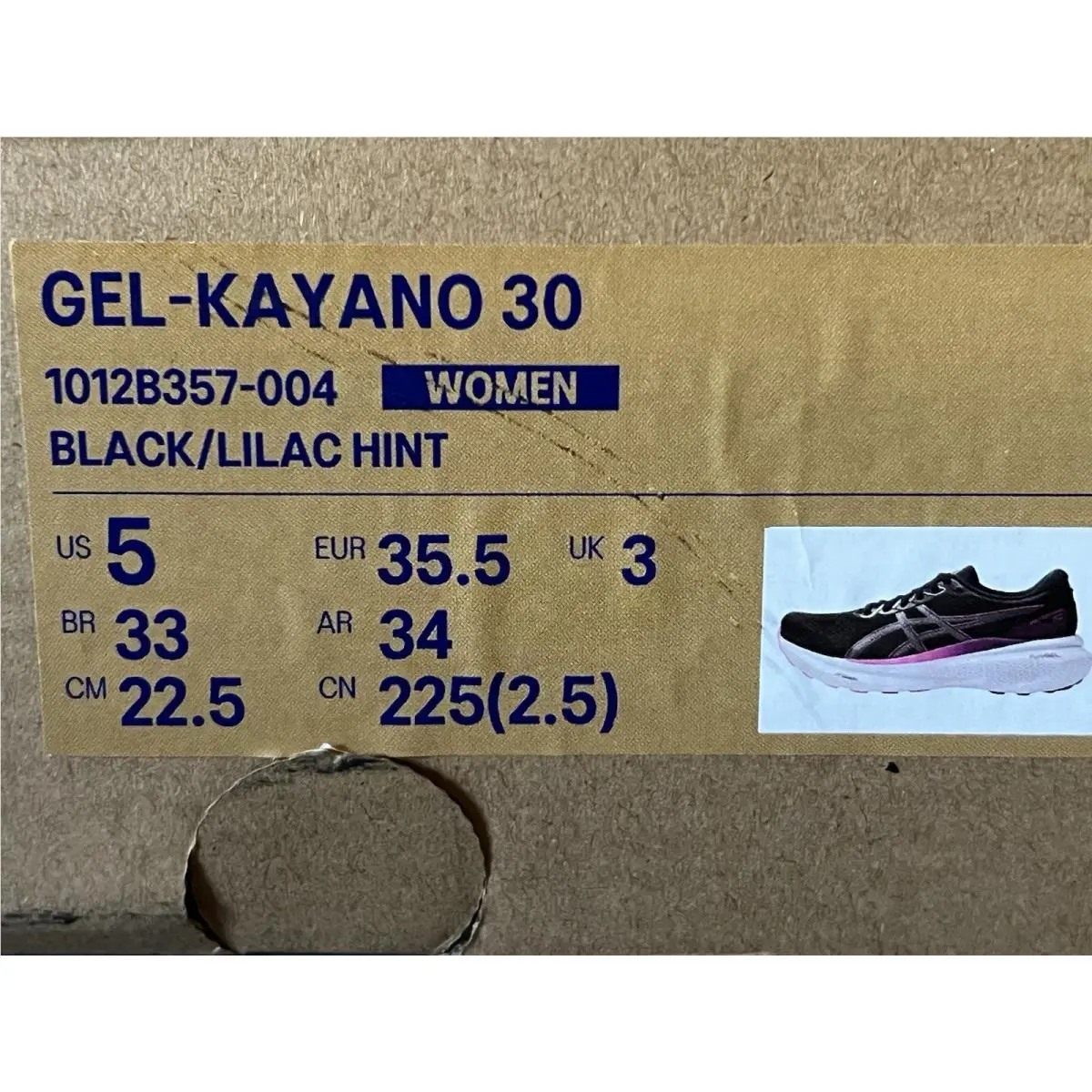 Asics shoes - ASICS GEL-Kayano - Black 9