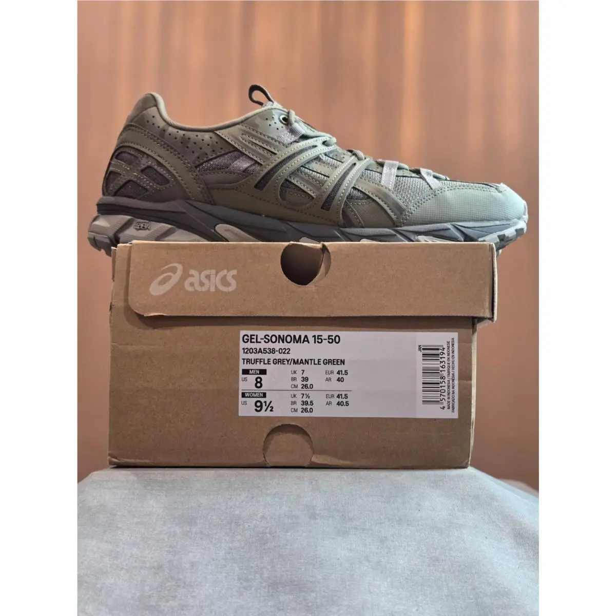 Asics shoes - asics Gel Sonoma 15 50 - 1203A538-022 - Gray 6