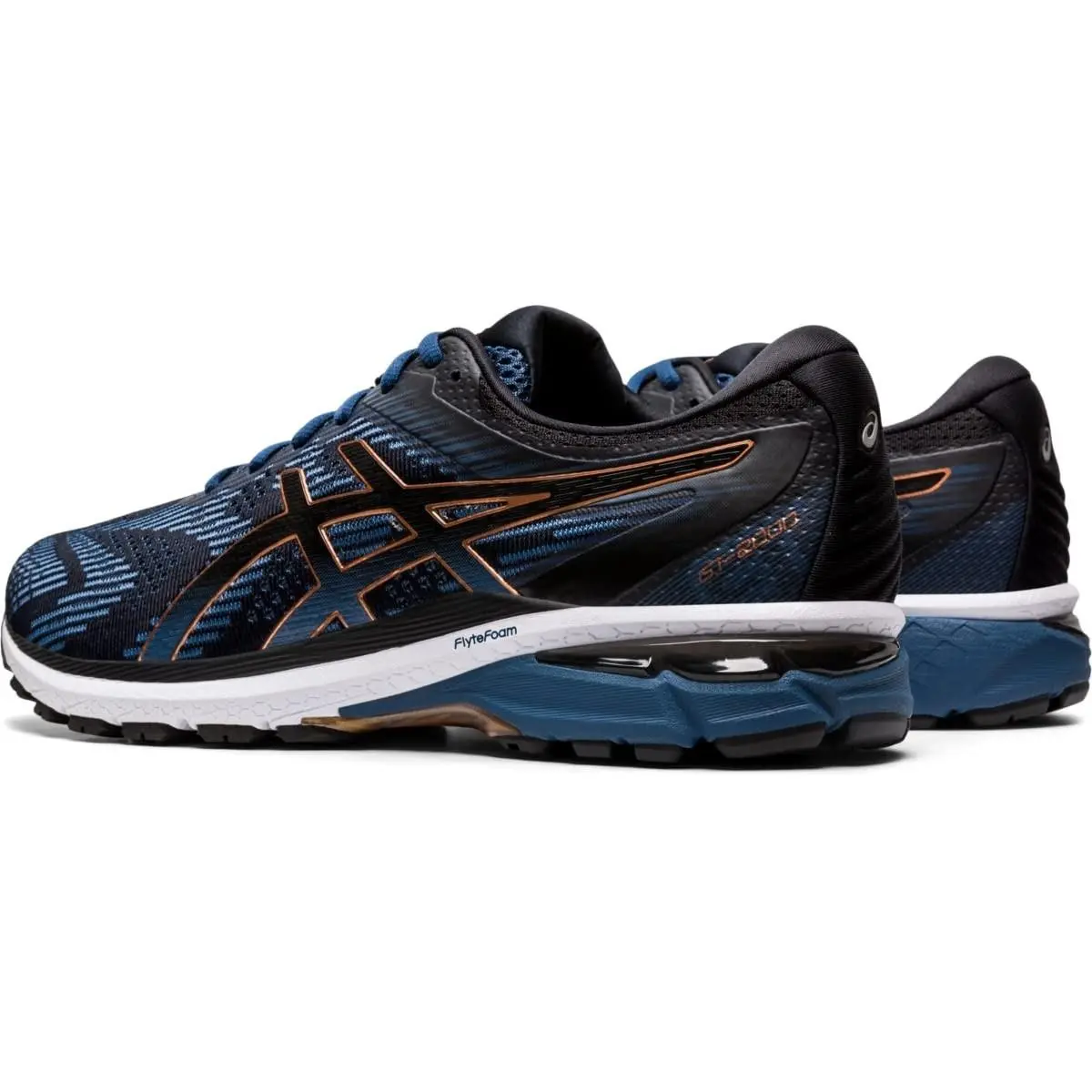 Size 9.5 - Asics Men`s GT-2000 8 Running Shoes Grand Shark/black 1011A690-400