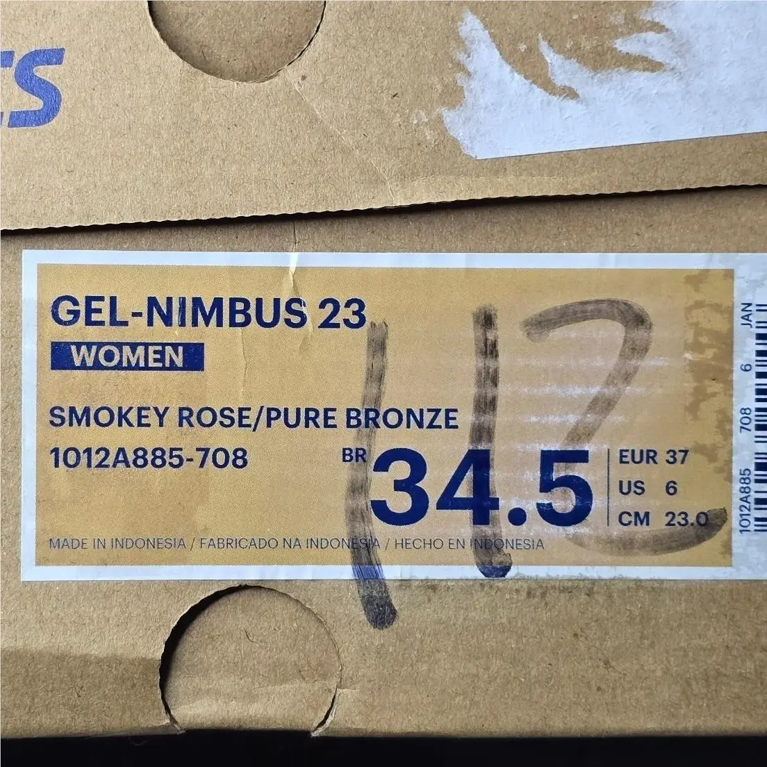 Asics shoes - Asics Gel-Nimbus 23 - Pink 9