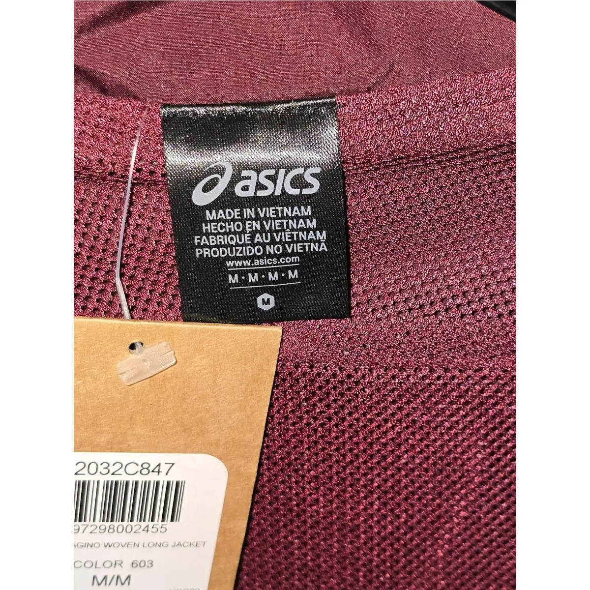 Asics clothing - Red 7