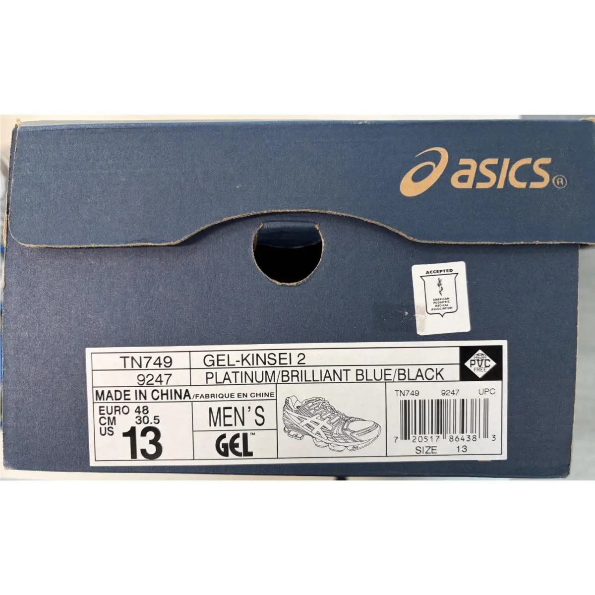 Asics shoes - ASICS GEL-Kinsei - TN749 - Multicolor 5