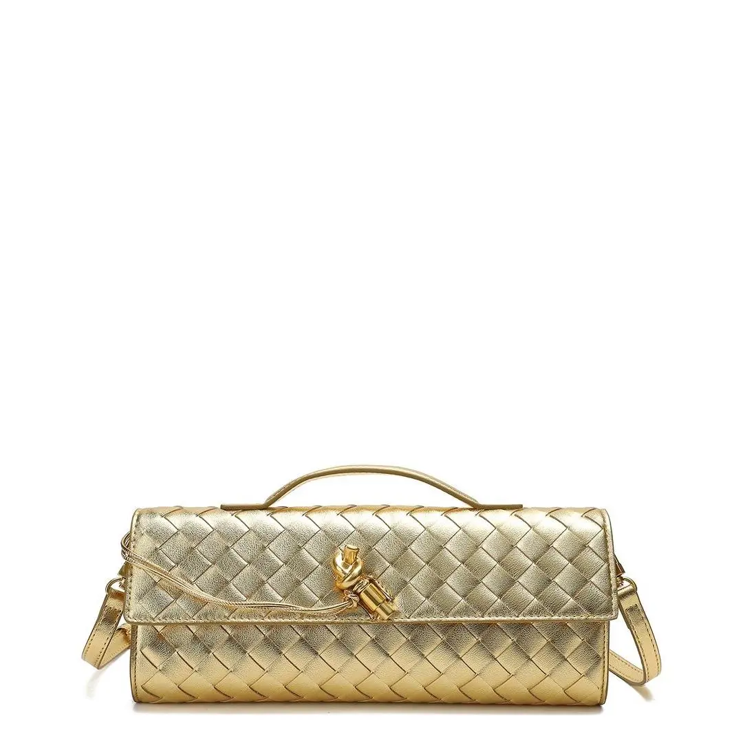 Tiffany Fred Paris Woven Leather Clutch Women`s by Yves Saint Laurent