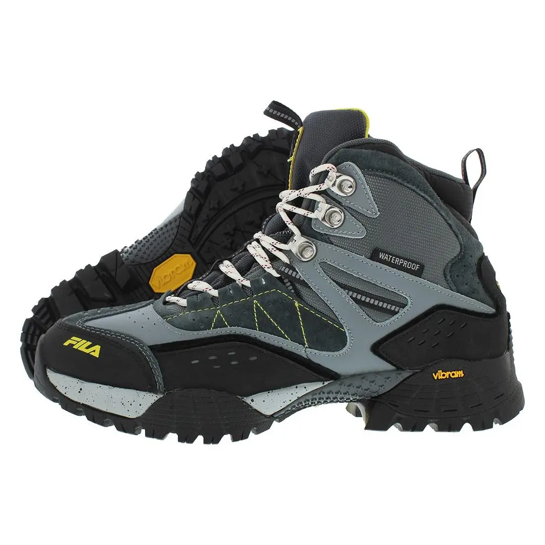 Fila shoes - Grey/Black, Main: Grey 3