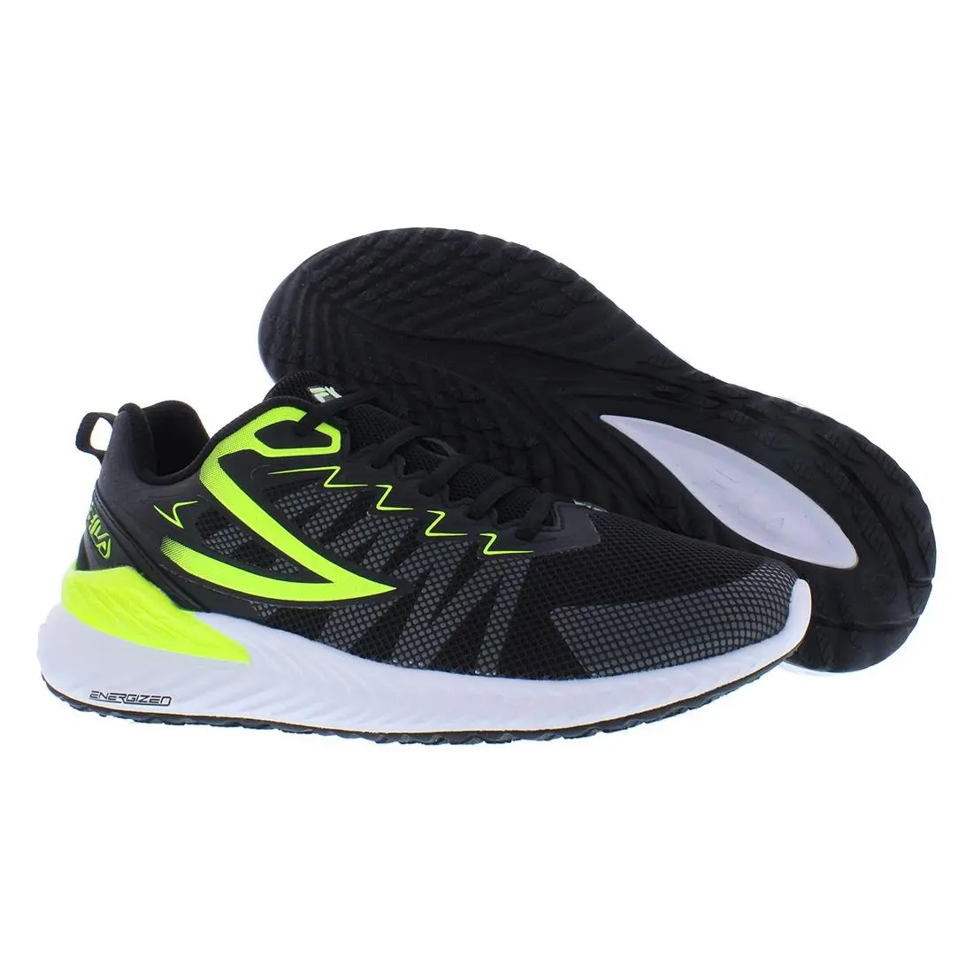 Fila Trazaros 4 Energized Mens Shoes Size 9 Color: Black/lime
