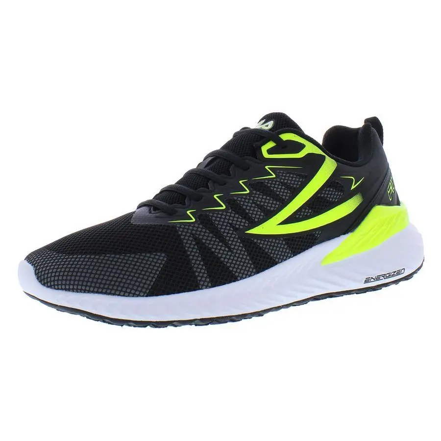 Fila shoes - Black/Lime, Main: Black (UPC: 633641579590) 3